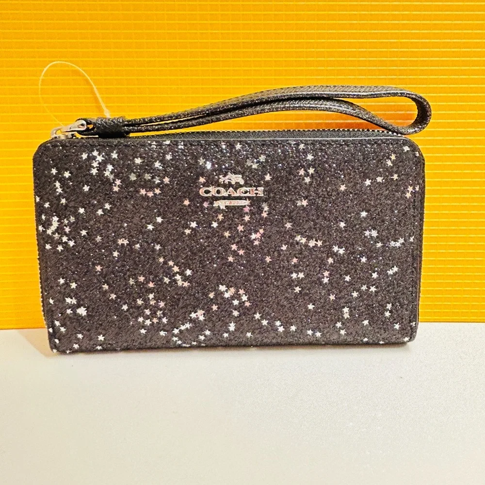 Coach Stars And Glitter Wallet/ Wristlet - Picture 14 of 14
